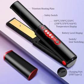 Fediman 410°F fast heat-up in 30 seconds for touch-ups.