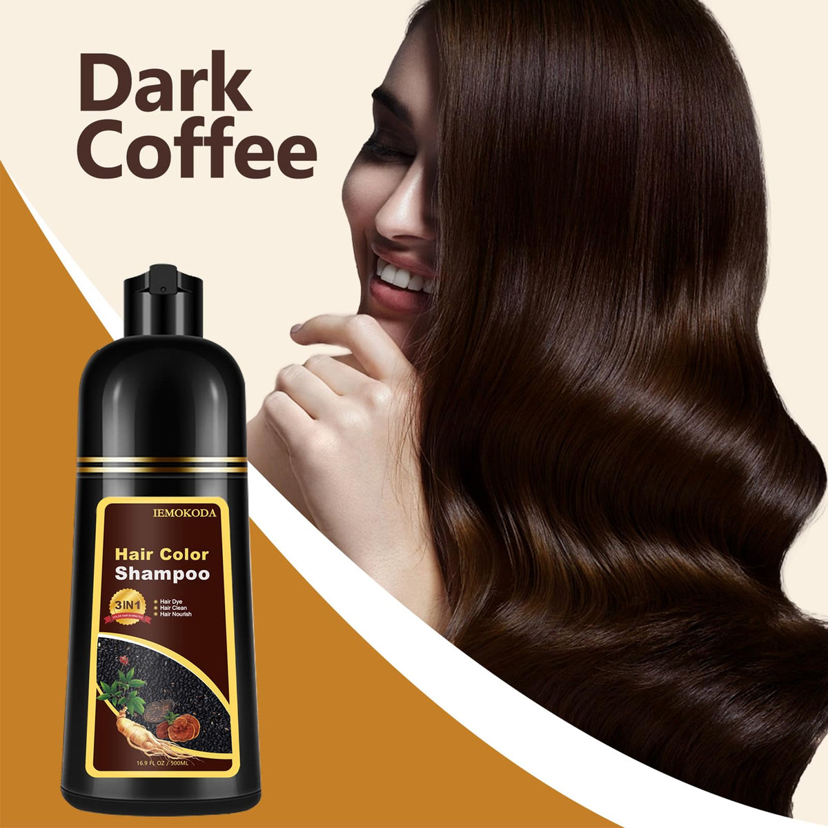 Fedulili hair dye shampoo lather covering hair evenly for smooth color