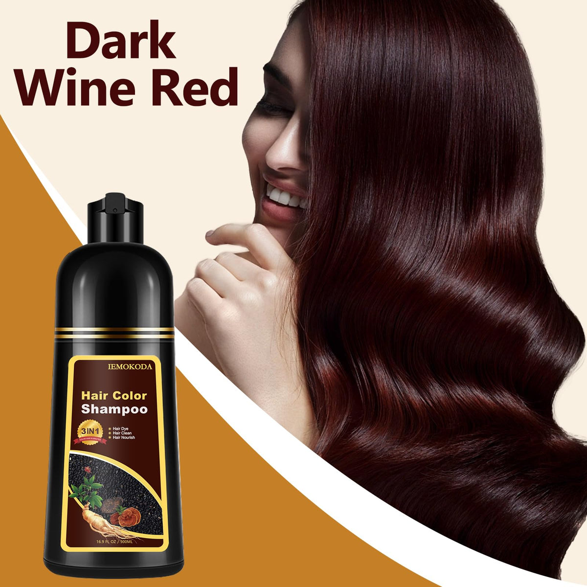 Fedulili color shampoo lather shows even application on dry hair