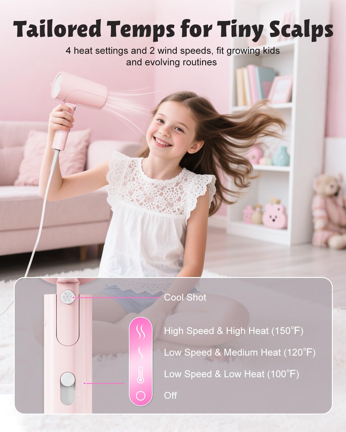 FeeKaa diffuser attachment expands styling options for kids