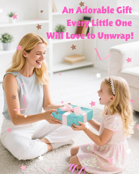 FeeKaa sticker pack gift set personalizes the kid's hair tool
