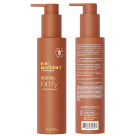 Feel Confident paraben-free sulfate-free formula bottle promotes healthier scalp.
