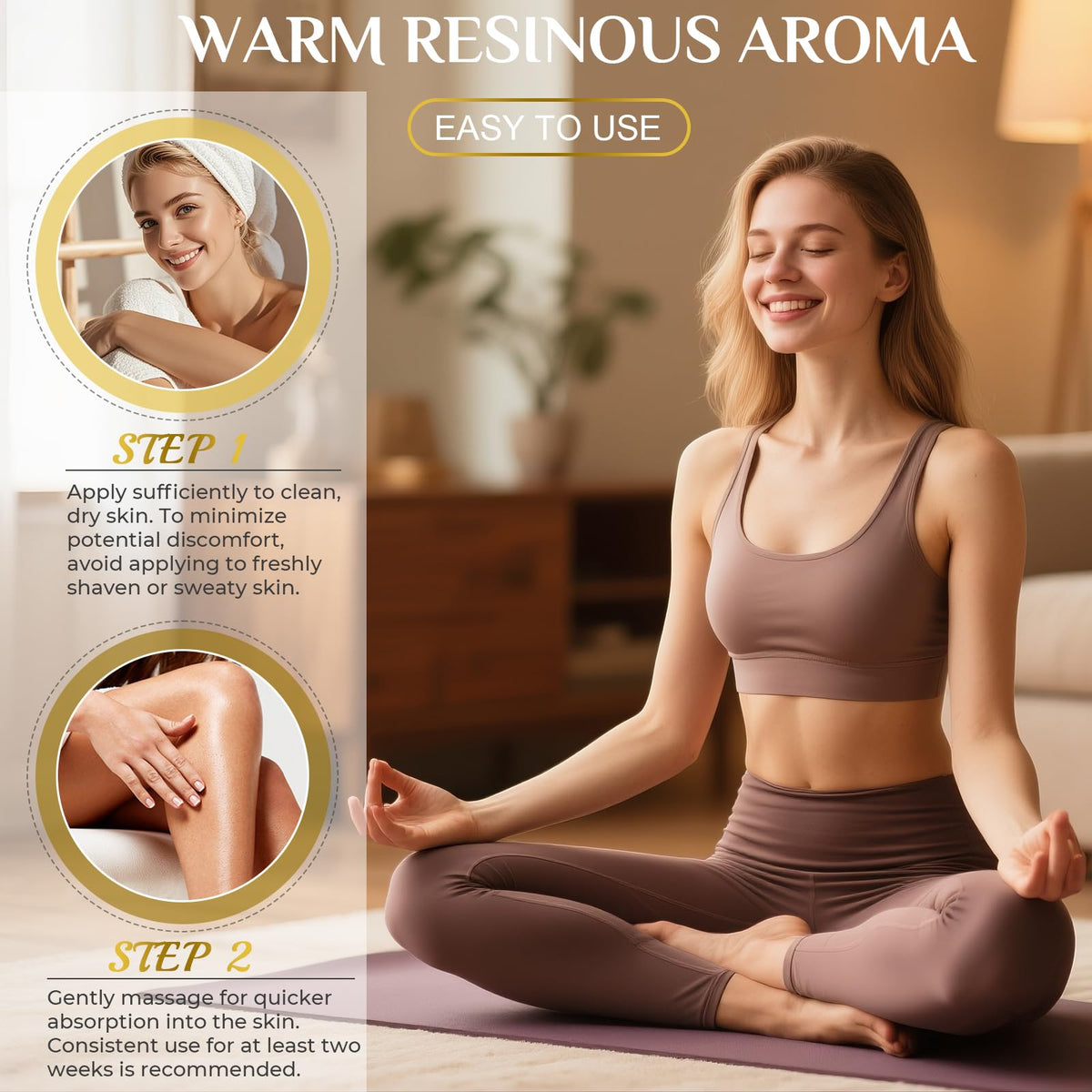 Earthy Frankincense aroma from FeeMeFee balm feels calming.
