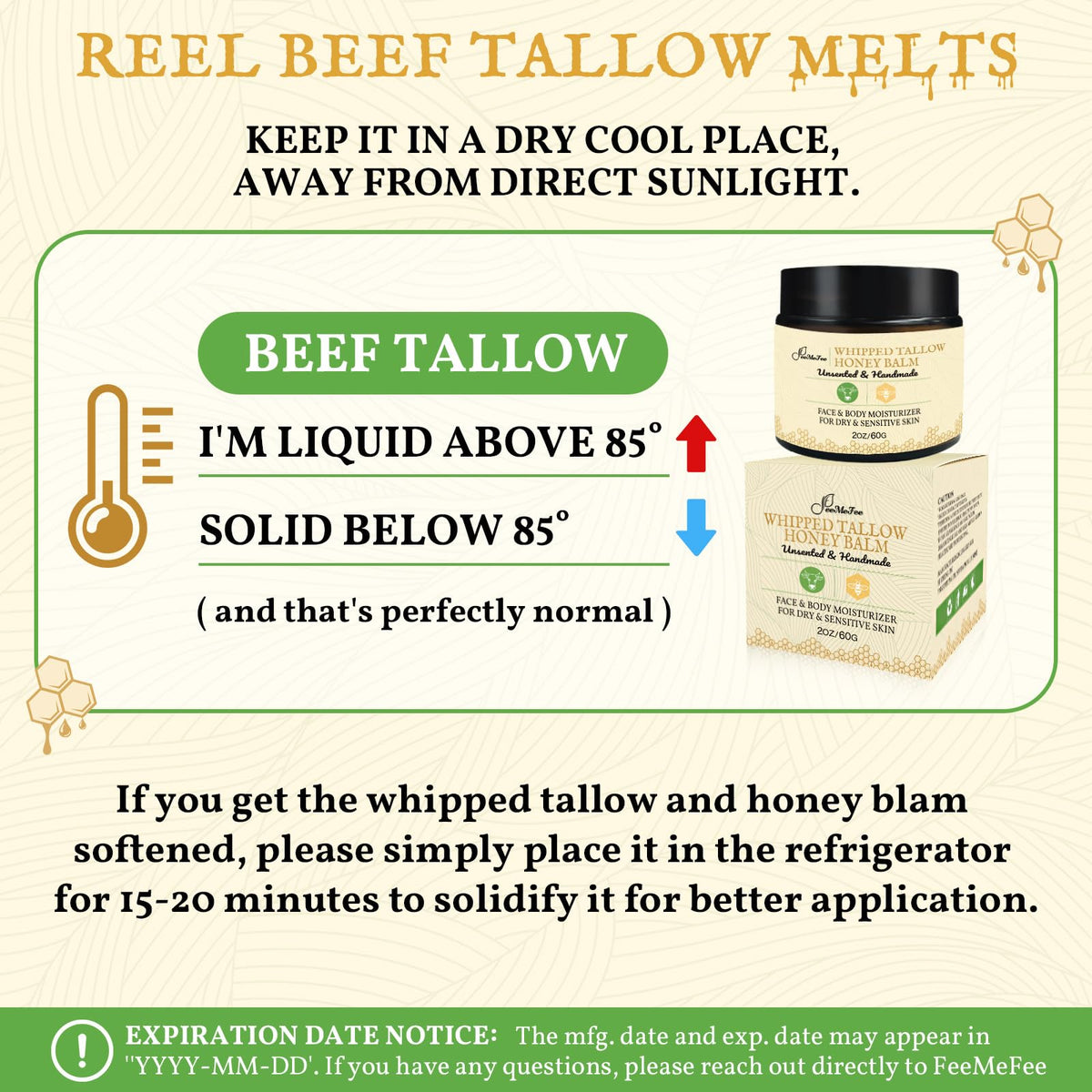 Face and body balm showing versatile usage.