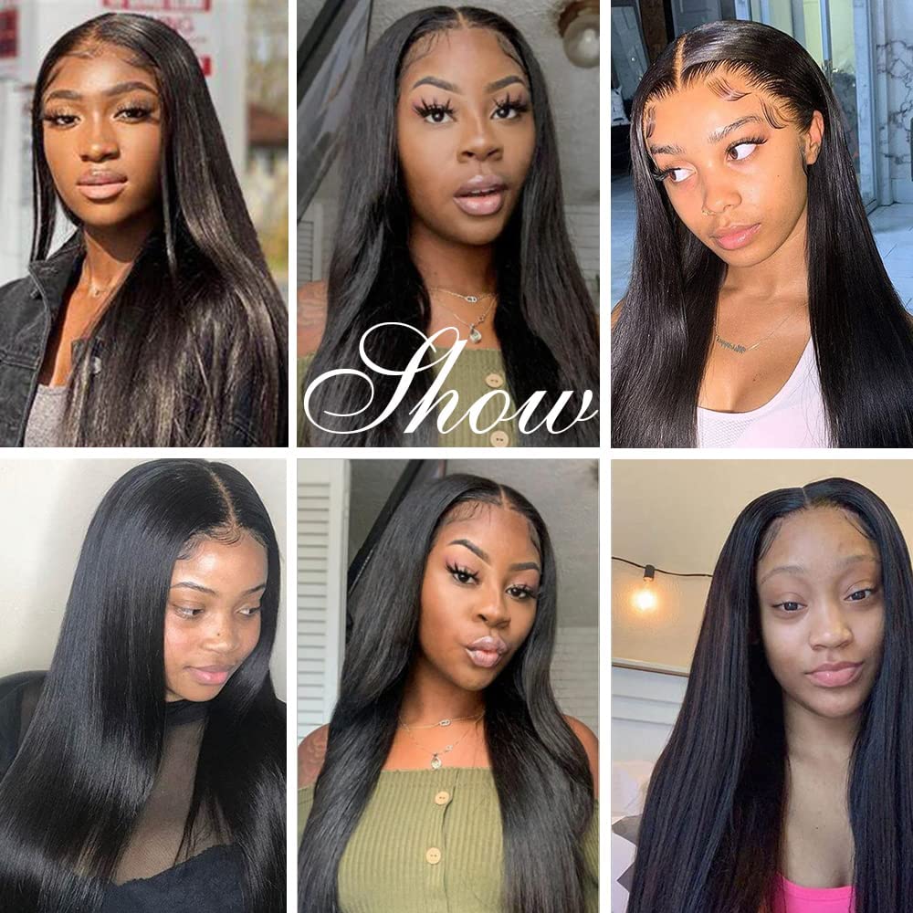 Feibin full lace closure hairline craftsmanship detail.