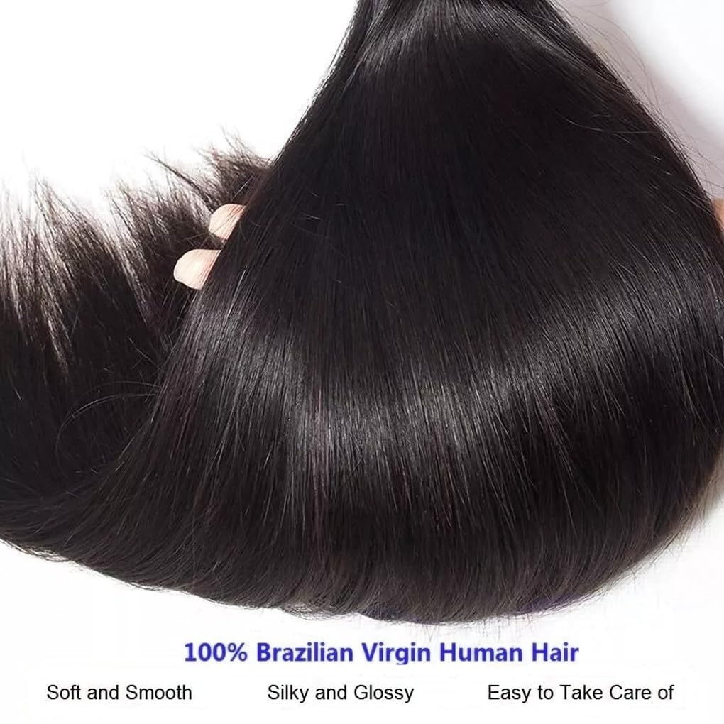 Feibin Brazilian virgin 1B color bundle matches natural shade