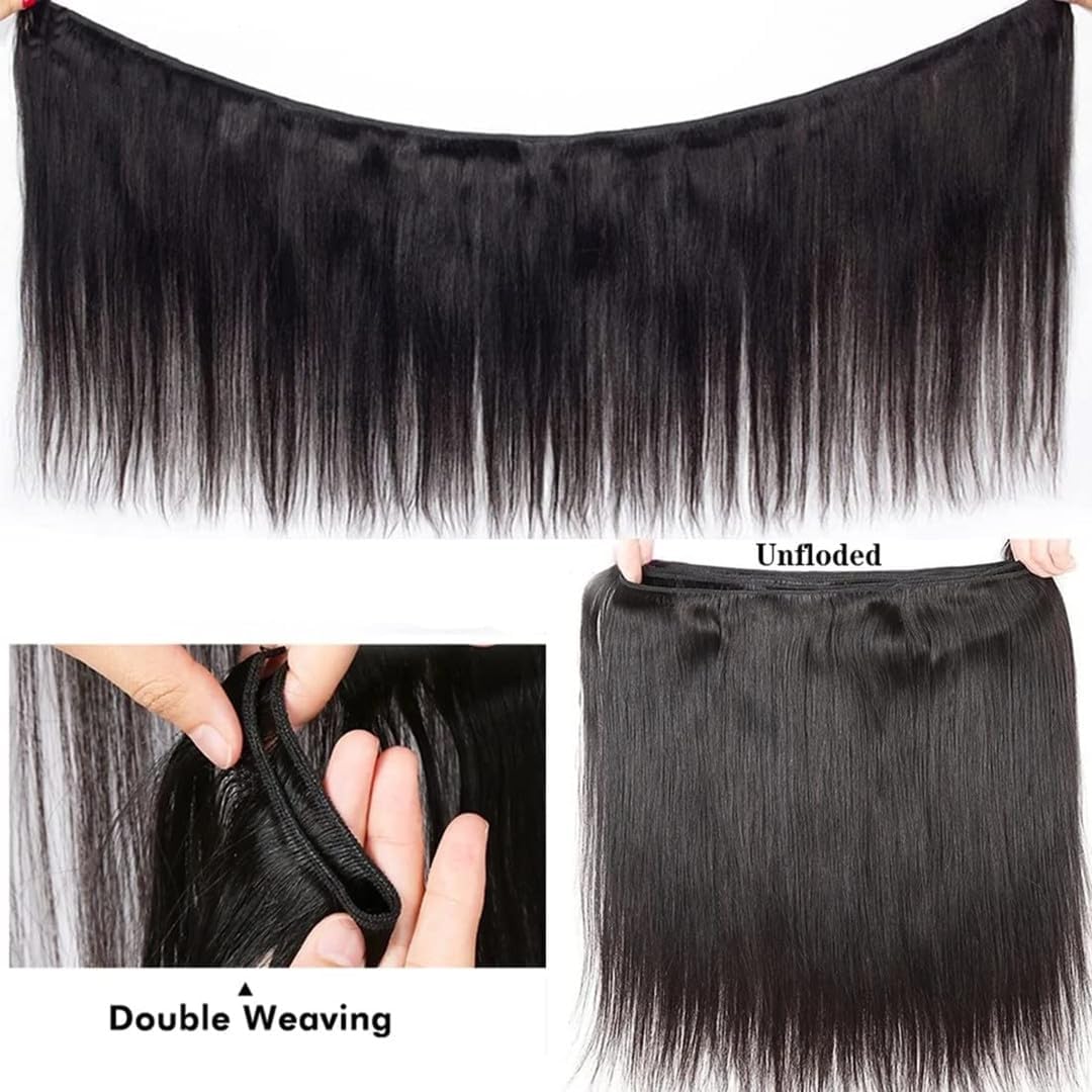Feibin triple bundles quick weave pack for easy installation and volume