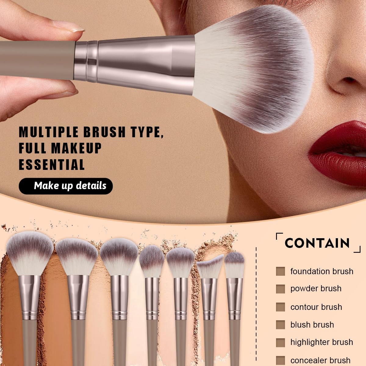 Feijie 54pcs sponge collection for smooth blending and even coverage
