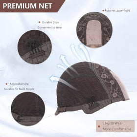 FEIVOSILAN warm-toned burgundy wig adds rich, everyday appeal