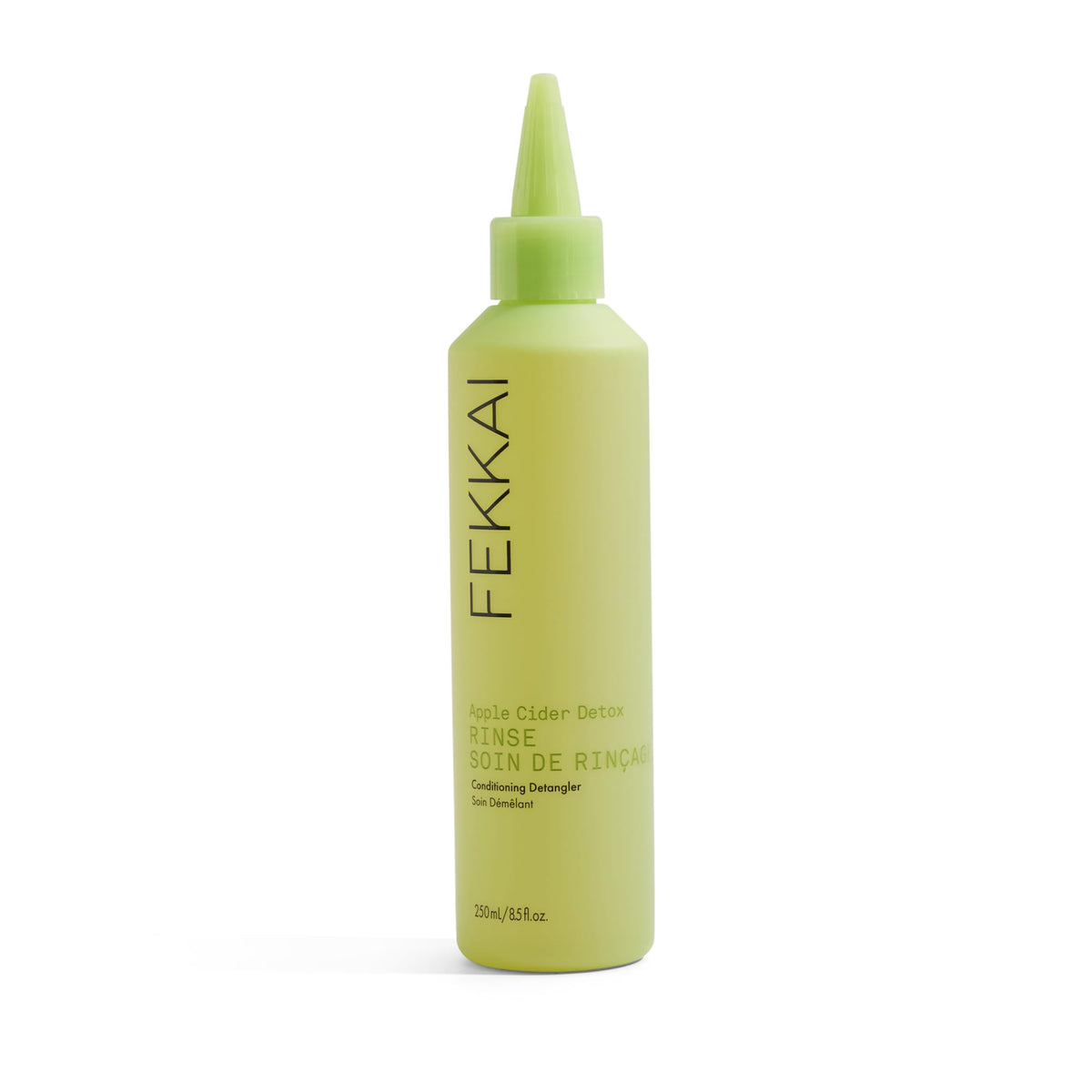 Fekkai Apple Cider Detox Rinse bottle front, ready for daily use and shine boost