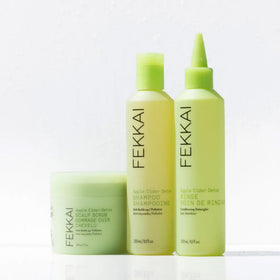 Fekkai Apple Cider Detox Rinse ingredients highlight apple cider vinegar scalp care