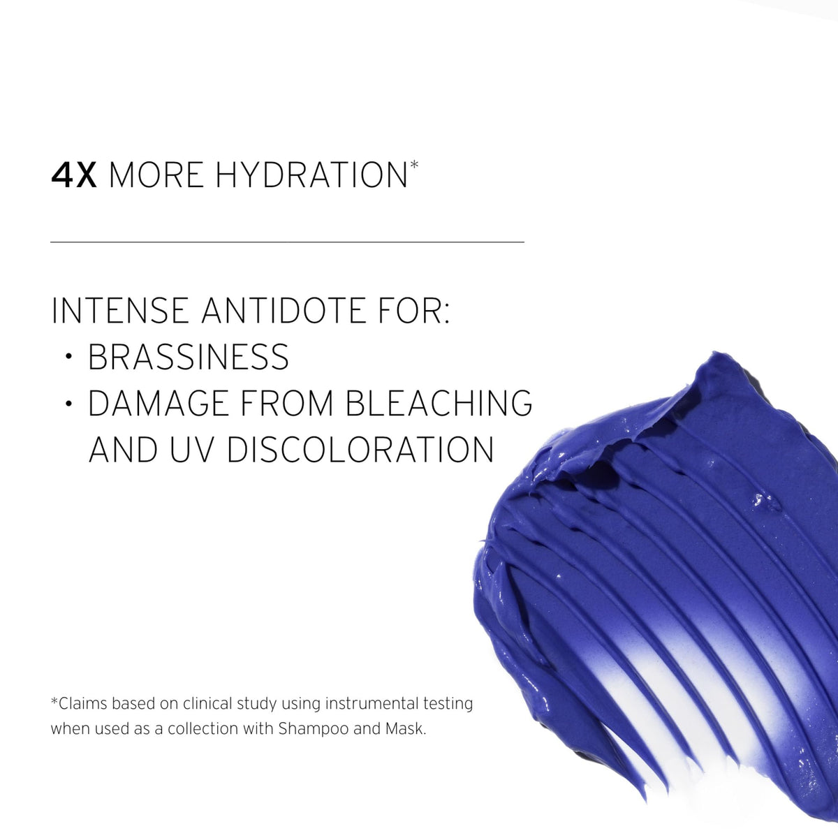 Fekkai Blonde Rx Purple Shampoo color-treated hair application with rich lather