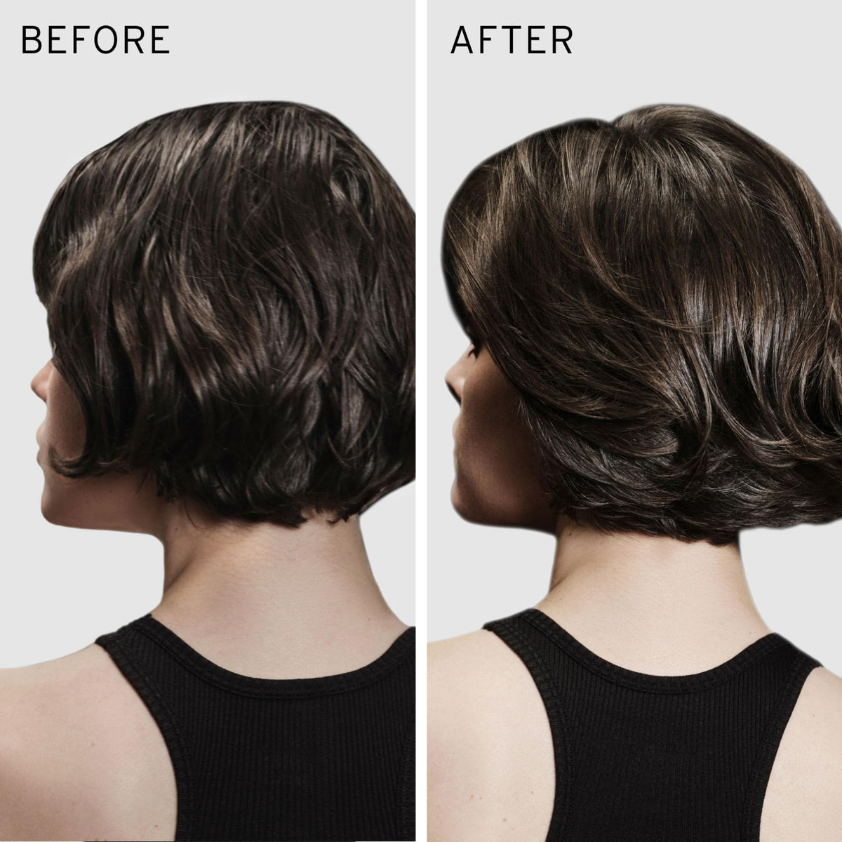 At-home routine with FEKKAI Glass Hair Oil for daily shine.