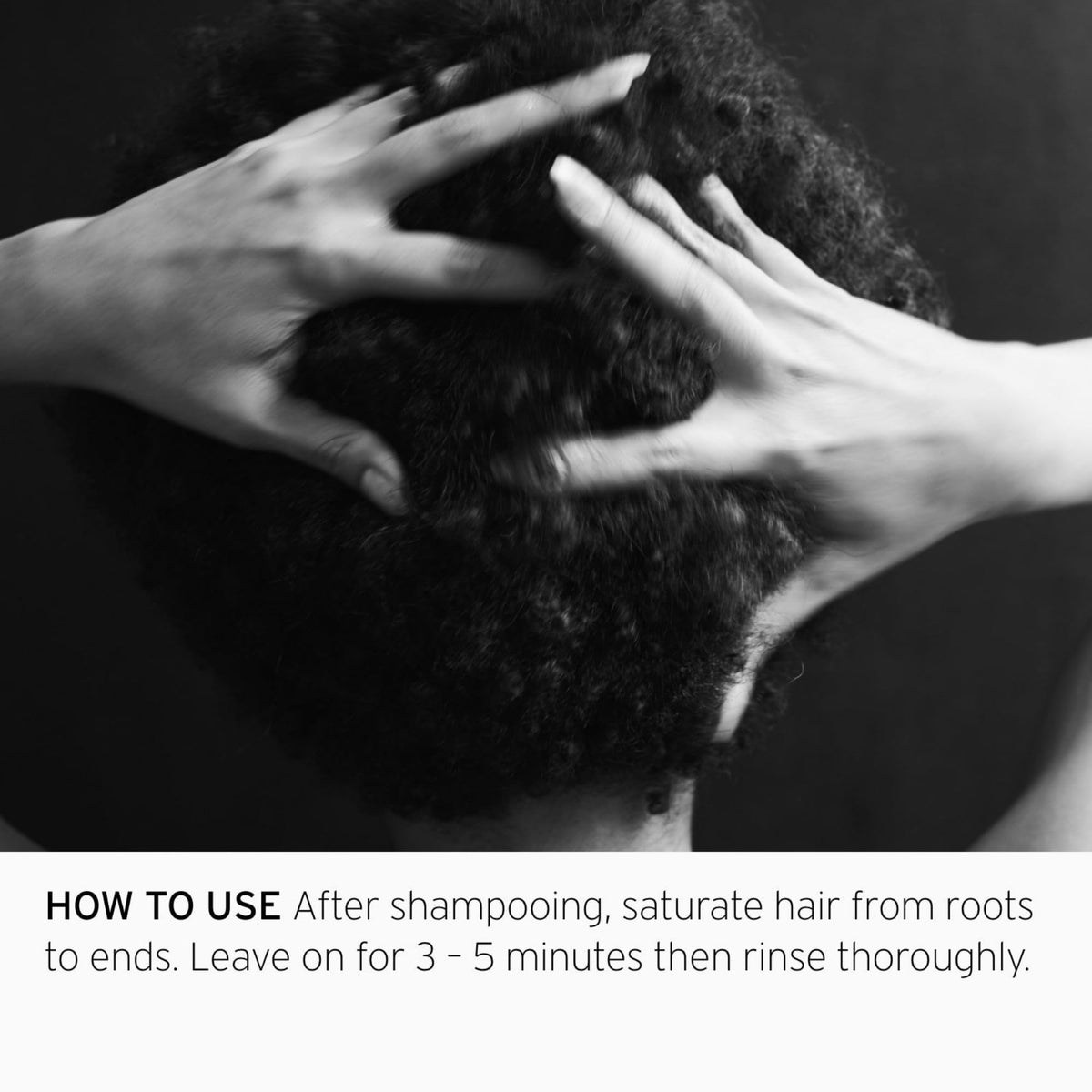 Frizz control in humidity achieved with Fekkai Shea Butter Intense Mask.