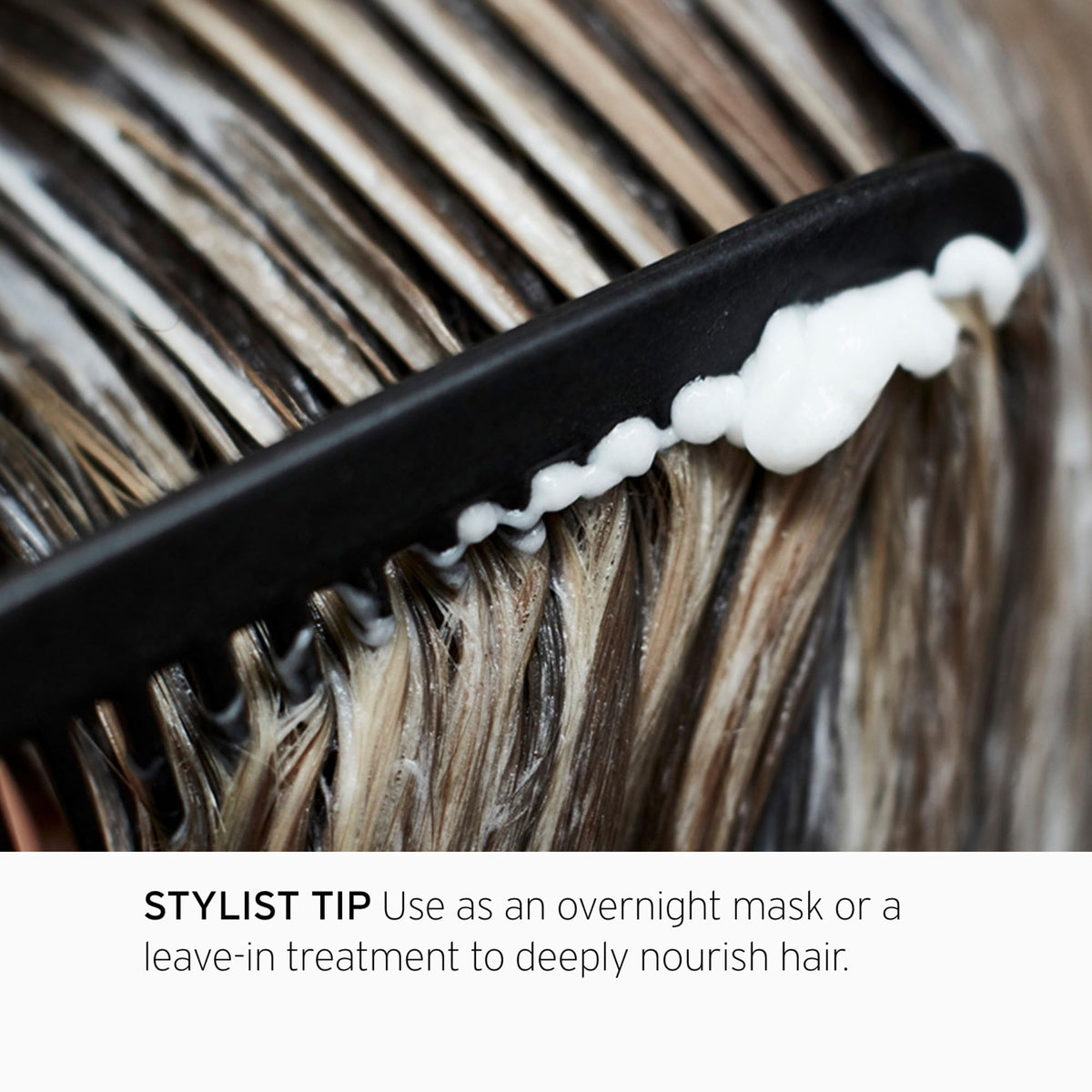 After-wash view showing soft, manageable hair with Fekkai mask.