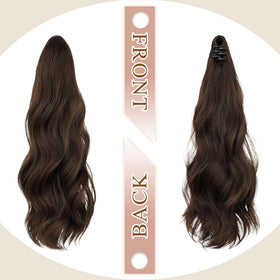 FELENDY clip-in claw hair extension with one-hand clip for quick, secure wear.