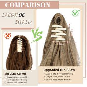 FELENDY high-ponytail style shows versatile styling options.
