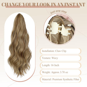 FELENDY low-ponytail style suits daily wear and events.