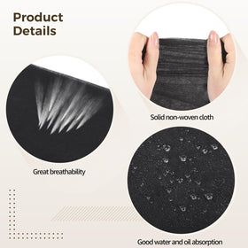 FELISTORY waterproof and oil-resistant layer protects surfaces during treatments.