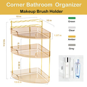 FELIZHOUSE robust-acrylic-construction resists humidity for daily vanity use