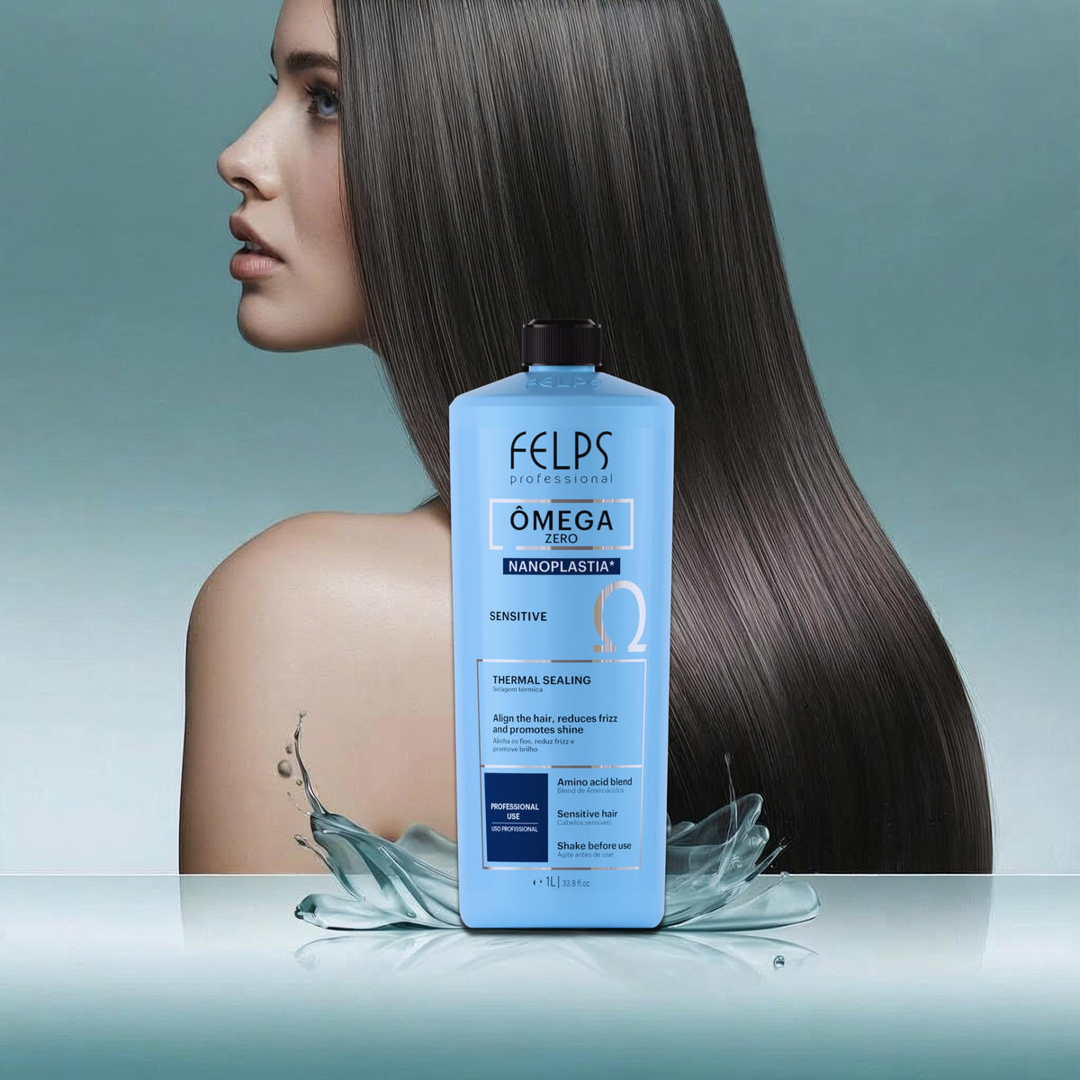 Felps Omega Zero application scene demonstrates even product distribution.