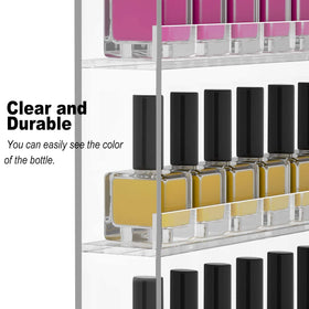 FEMELI durable nail polish rack suitable for cosmetics and small items