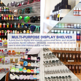 FEMELI versatile wall display can organize paints, sunglasses, and small cosmetics.