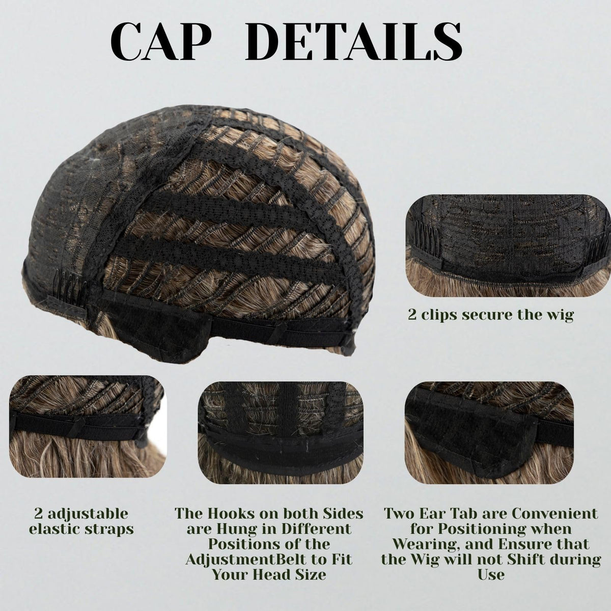 Fencca adjustable cap ensures secure fit across head shapes.