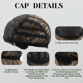 Fencca adjustable cap ensures secure fit across head shapes.