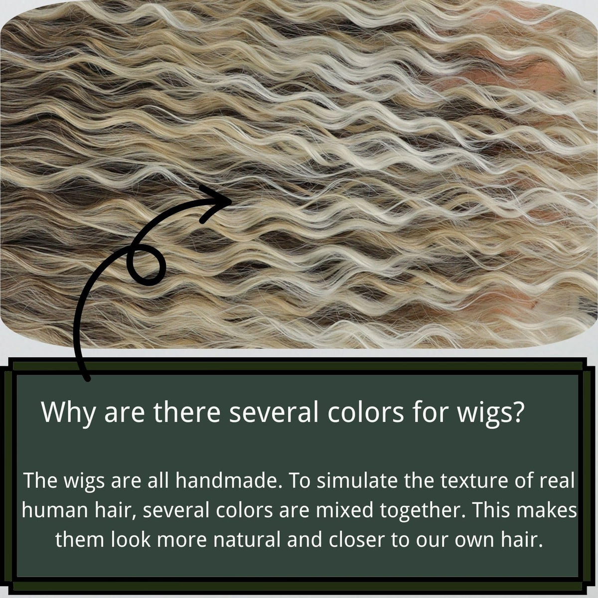 Fencca 24-inch wig with breathable rose-net cap for comfort.