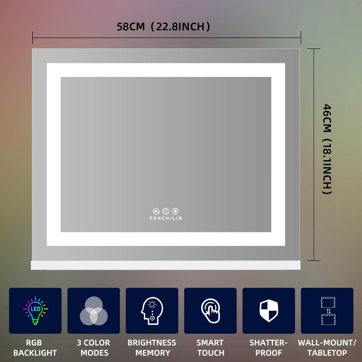 FENCHILIN long lasting LED delivers glare free illumination
