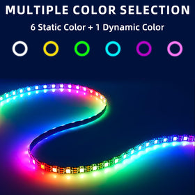 FENCHILIN RGBIC LED strip delivers vivid color options for mood lighting