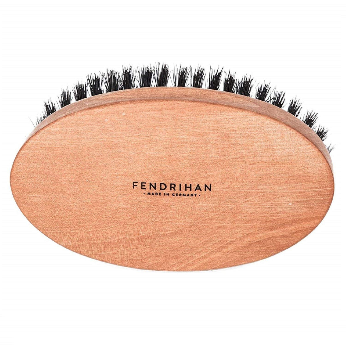 Fendrihan detangling and oil distribution brush helps smooth hair daily.