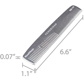Fendrihan double-tooth comb detangles wet or dry hair with minimal snag