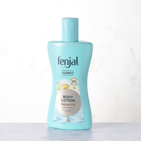 Fenjal Classic packaging 200ml ready for travel and home.