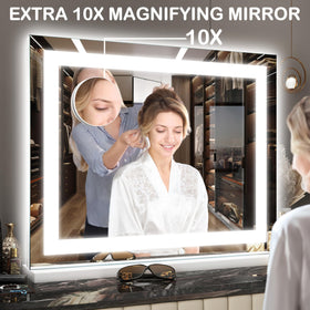 FENNIO vanity mirror offers three color modes for different tasks.