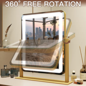FENNIO vanity mirror lights dimmable brightness for mood lighting