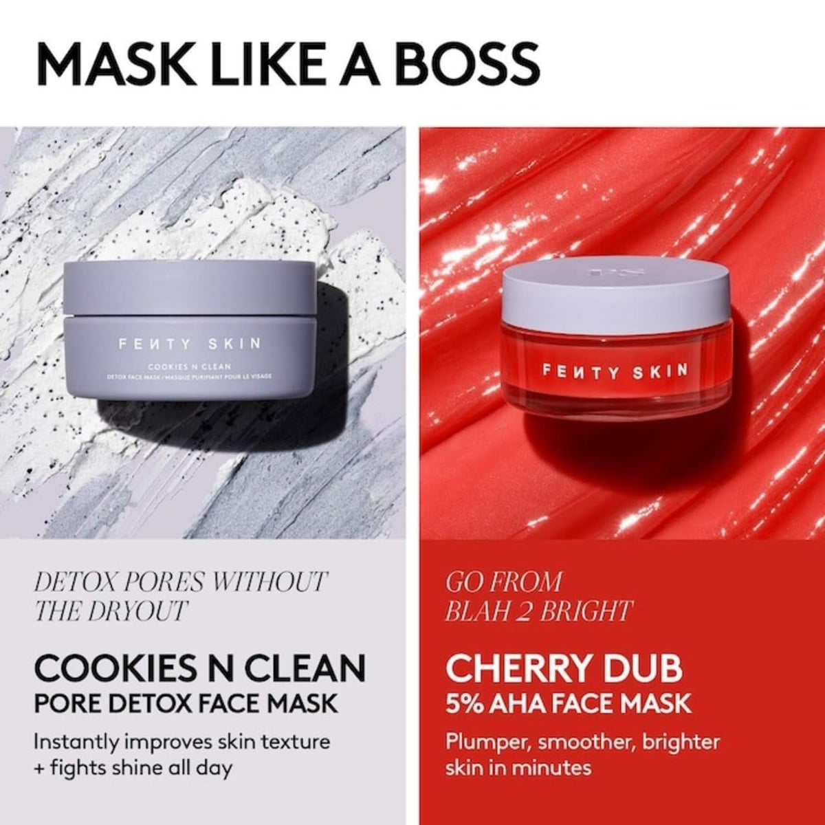 Quick spa-like routine with Cherry Dub Blah 2 Bright mask