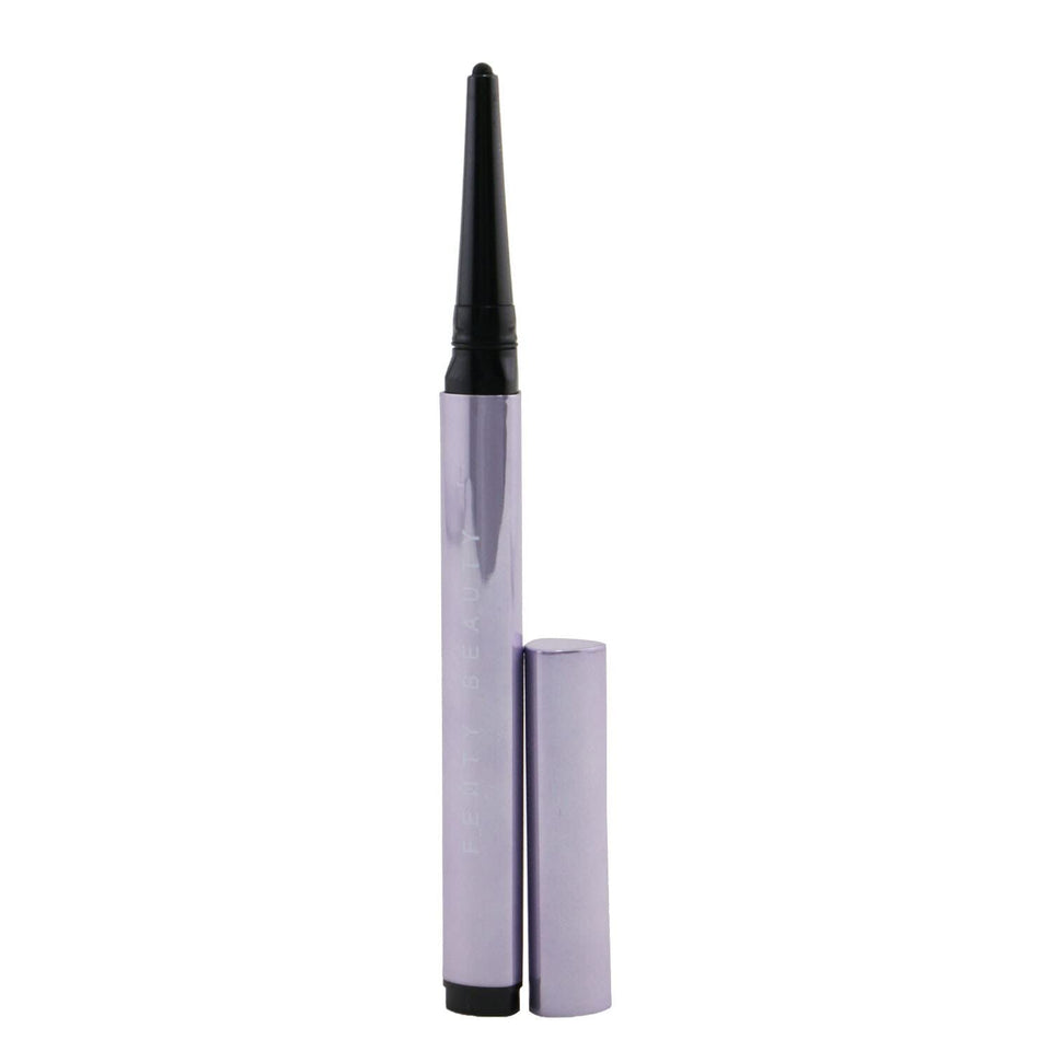 Fenty Beauty Flypencil packaging close-up for sleek on-the-go precision.