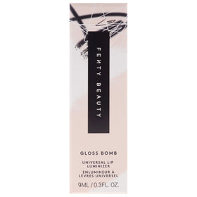 Fenty Beauty Gloss Bomb Champ Stamp Fantasy compact packaging for travel