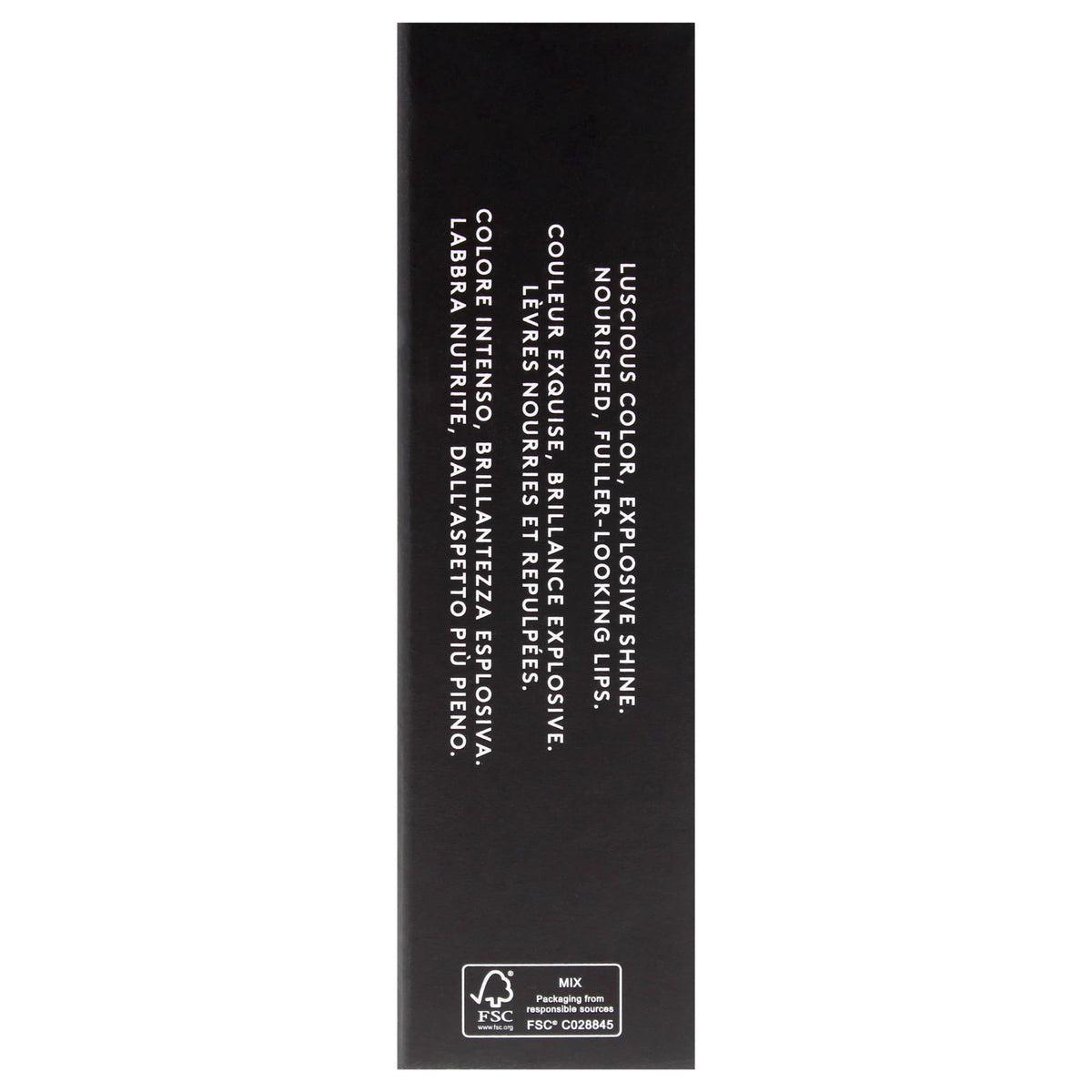 Fenty Beauty Gloss Bomb Color Drip 02 packaging closeup suggests premium gloss.