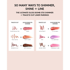 FENTY BEAUTY Gloss Bomb Stix shea butter smooths lips