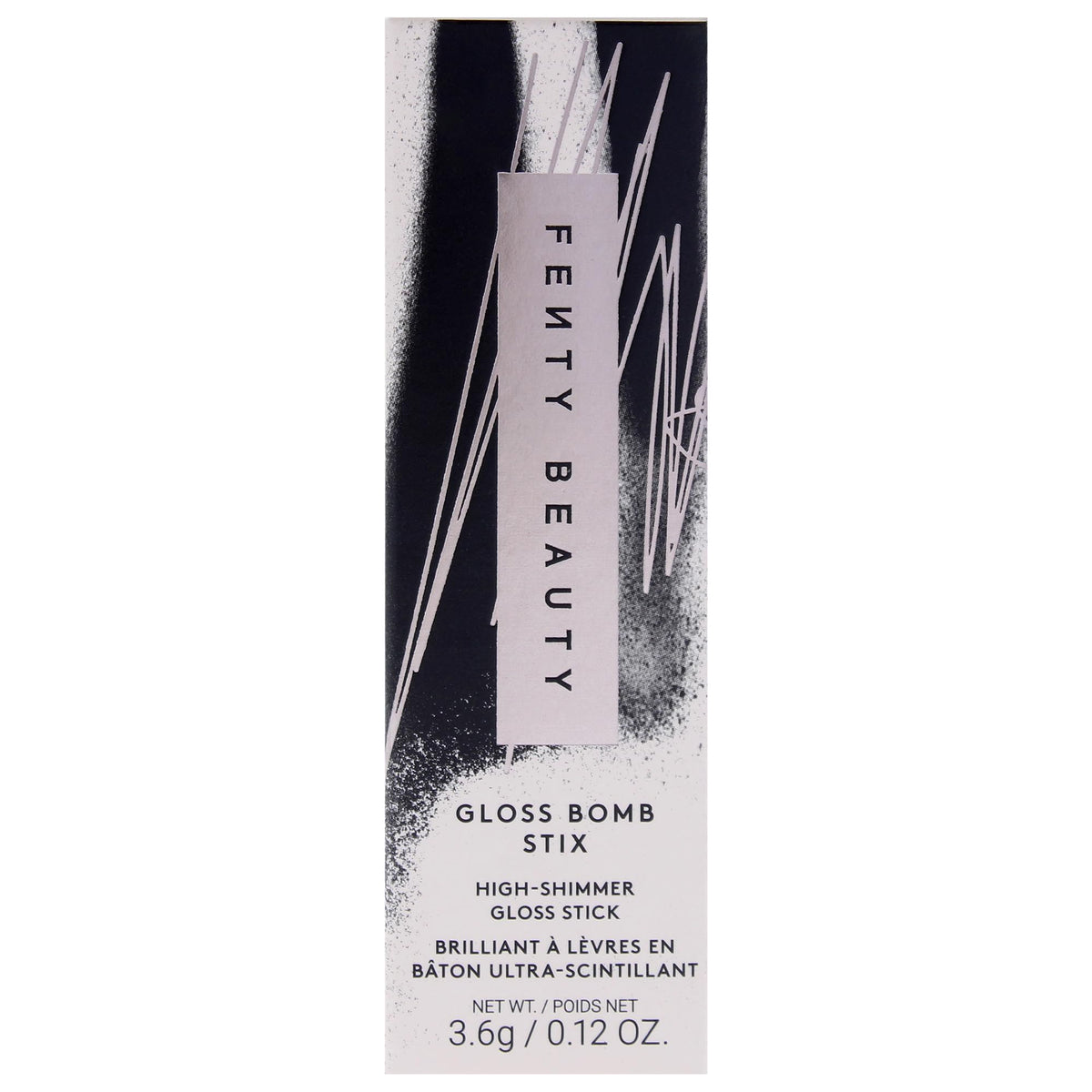 Fenty Beauty Gloss Bomb Stix packaging highlights portable, travel-friendly design