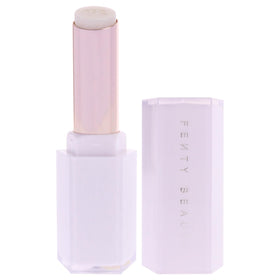 Fenty Beauty Gloss Bomb Stix Shimmer texture showing soft glossy finish on lips