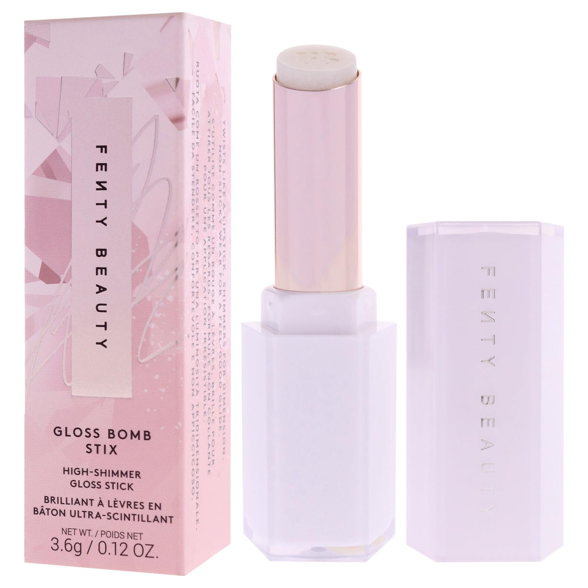 Fenty Beauty Gloss Bomb Stix Shimmer adds radiant sparkle for glam looks