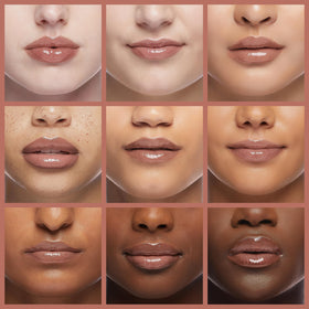 Fenty Beauty Gloss Bomb 02 Fussy packaging with a luminous lip gloss finish