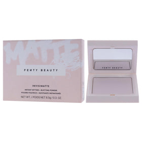 FENTY BEAUTY Invisimatte blotting effect on skin reducing shine in real life.