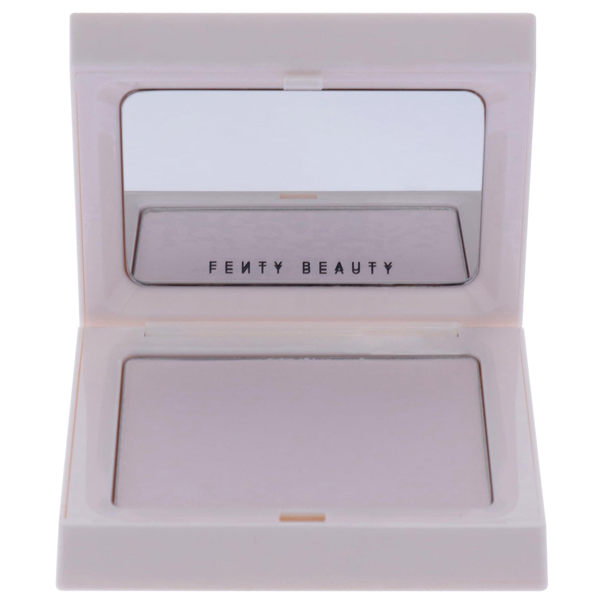 FENTY BEAUTY Invisimatte compact closed to highlight portable design.