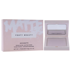 FENTY BEAUTY Invisimatte universal shade swatch across skin tones for blending.