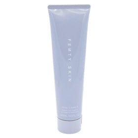 Fenty Beauty Total Clean'r bottle on a bathroom counter for daily makeup removal.